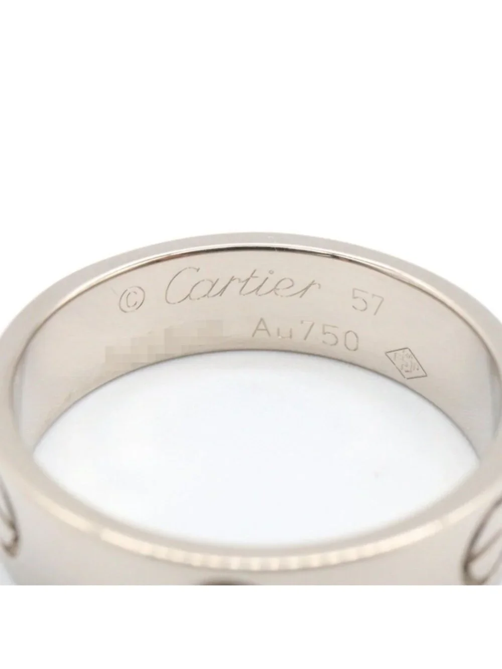 Cartier Ring Love 18k White Gold